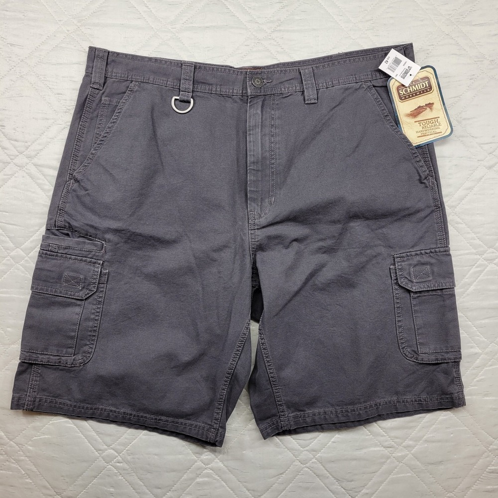 C.E Schmidt Workwear gray cargo shorts size 42 nwt‎